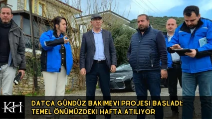 Datça'da Ailelere Müjde! Modern Gündüz Bakımevi İçin İlk Kazma Vuruldu