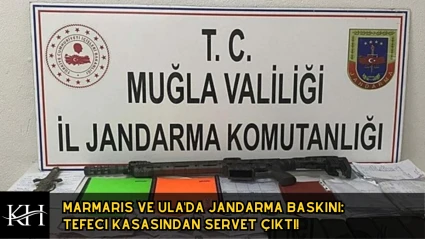 Jandarmadan Ula ve Marmaris'te Eş Zamanlı Tefecilik Operasyonu