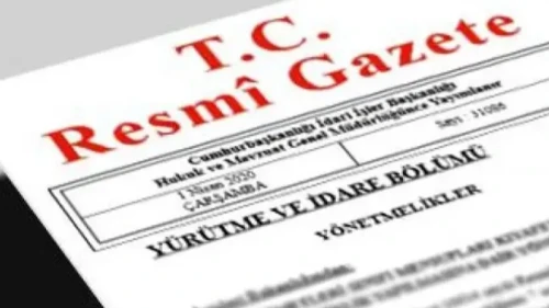 Resmî Gazete’de Bugün: 27 Ekim 2025 Pazartesi Yayımlanan Yönetmelikler ve Kararlar