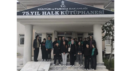 Doğusbelen İlk-Ortaokulu Öğrencileri Köyceğiz Halk Kütüphanesi’ni Ziyaret Etti