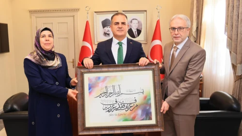Camiler ve Din Görevlileri Haftası’nda Muğla Müftülüğü’nden Vali Dr. İdris Akbıyık’a Ziyaret