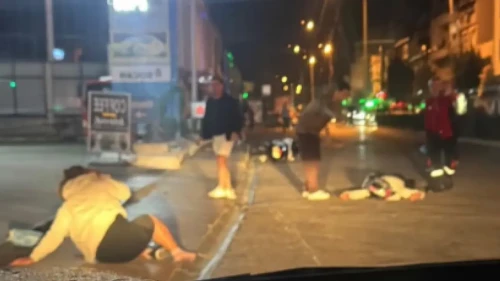 Muğla Makası’nda Motosiklet Kazası: Yaya Geçidinde Çarpışma, 2 Yaralı