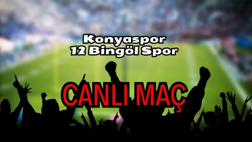 Konyaspor 12 Bingöl Spor maçı nereden izlenir? Konyaspor 12 Bingöl Spor CANLI Maç hangi kanalda, nasıl izlenir?