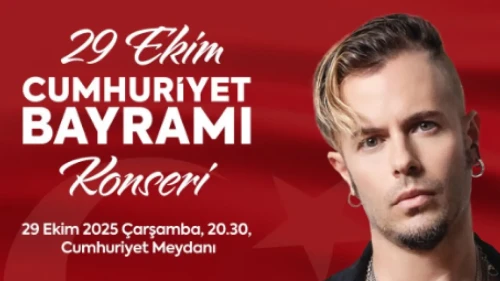 Muğla’da Cumhuriyet Bayramı Coşkusu 29 Ekim Emre Aydın Konseriyle Taçlanıyor