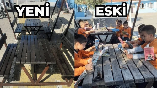 Köyceğiz Kaymakamı Mert Kumcu’dan Duyarlı Müdahale: Şeyh İlk/Ortaokulu’ndaki Kırık Masa Onarıldı