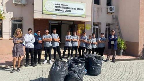 Köyceğiz MTAL’de Çevre Farkındalığı Etkinliği! “Çevremi Korumaya Okulumdan Başlıyorum” Mesajı Verildi