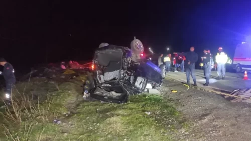 Rize İkizdere'de Feci Kaza: Hafif Ticari Araç Takla Attı, 3 Ölü, 2 Yaralı