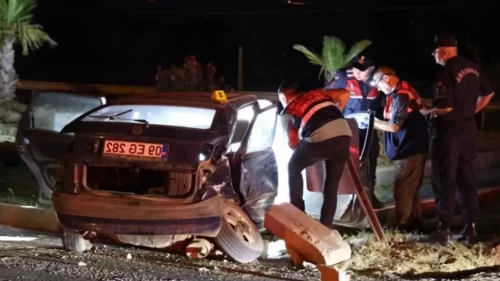 Aydın Efeler'de Feci Kaza: 2 Ölü, 3 Yaralı