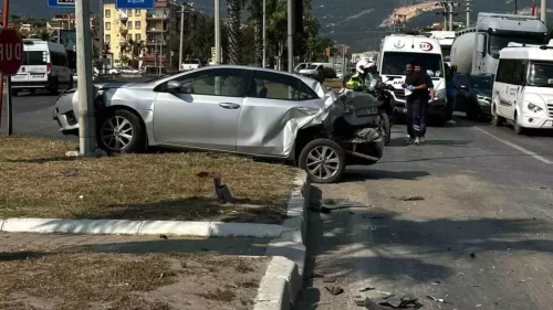 Milas’ta Zincirleme Trafik Kazası: 1 Yaralı