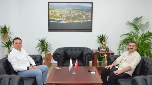 Kavaklıdere Kaymakamı Ali Argama’dan Köyceğiz Kaymakamı Mert Kumcu’ya Hayırlı Olsun Ziyareti