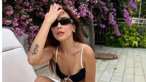 Dilara Aksüyek Cesur Paylaşımıyla Gündem Oldu! Havuz Başında Pizza Yerken Mayosu Olay Yarattı