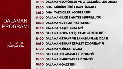 Mhp Köyceğiz Duyurdu: MHP Muğla İl Başkanlığı 1 Ekim’de Dalaman’da Kurum Ziyaretleri Gerçekleştirecek