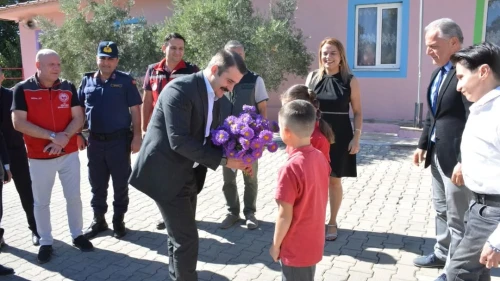Köyceğiz Kaymakamı Mert Kumcu Akköprü Demirli İlkokulu’nda Öğrencilerle Buluştu