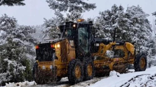Köyceğiz Otmanlar Kar Yağışı Son Durum: Belediye Yol Açma Çalışmaları Son Durum