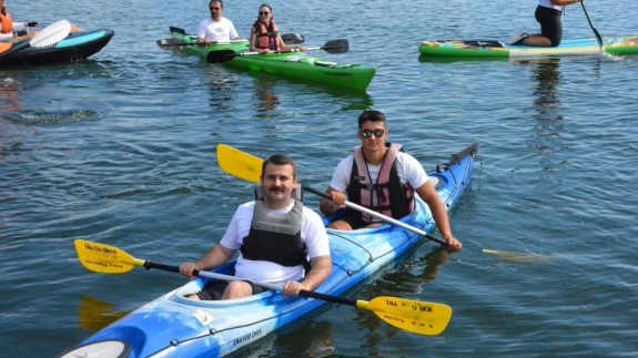 Kaymakam Mert Kumcu, Caretta Paddle Fest Köyceğiz’e Katıldı