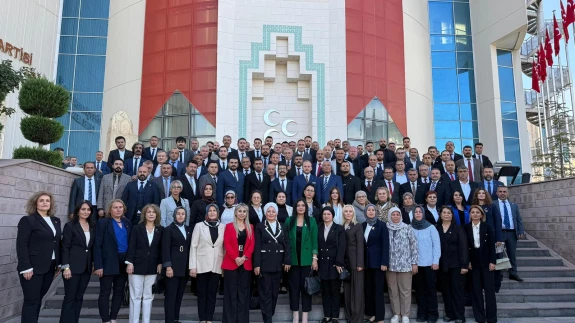 TBMM’de Muğla Rüzgarı: MHP Teşkilatları Bahçeli’nin Huzurunda Tam Kadro Yer Aldı