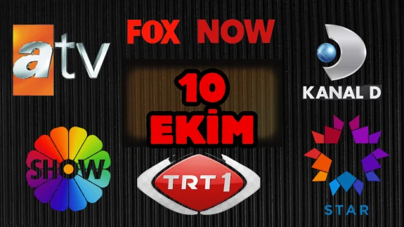 ATV, Show TV, NOW TV, Kanal D ve TRT 1 Yayın Akışı 10 Ekim 2025 Cuma :Bugün Hangi Diziler Var?