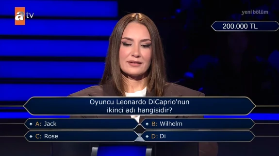 Leonardo DiCaprio’nun ikinci adı nedir?