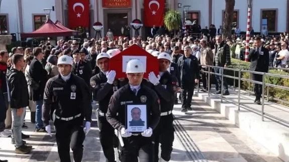 Polis Memuru Deniz Çakıcı Muğla’da Son Yolculuğuna Uğurlandı