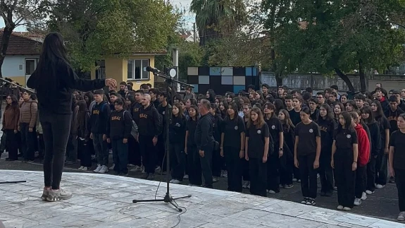Köyceğiz Naip Hüseyin Anadolu Lisesi’nde 10 Kasım Töreni Düzenlendi