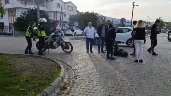 Fethiye Tuzla’da Trafik Kazası: Motosiklet Sürücüsü Yaralandı