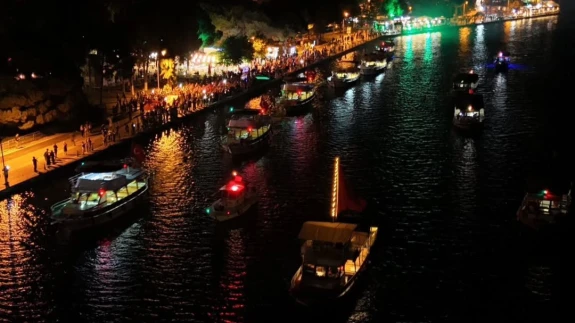 Köyceğiz’de 30 Ağustos Zafer Bayramı Fener Alayı Coşkuyla Kutlandı