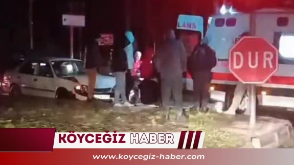 Fethiye Esenköy Işıklı Kavşak Trafik Kazası: Yaralı Hastaneye Kaldırıldı