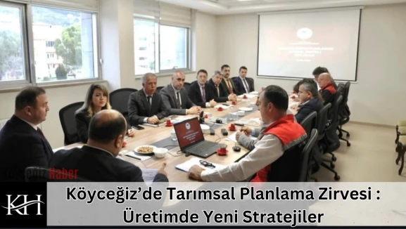 ÇİFTÇİNİN GÖZÜ BURADA! Köyceğiz tarımı için dev kararlar alındı