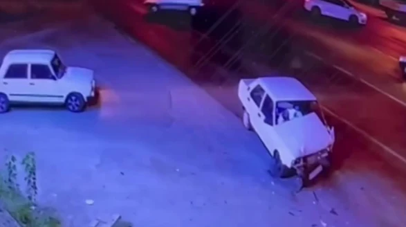 Yatağan’da Kavşakta Feci Kaza Anı Kamerada: Yaralılar Var