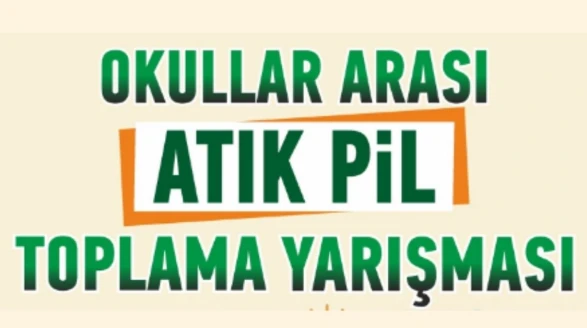 Fethiye'de Okullar Arası Atık Pil Toplama Yarışması Başlıyor