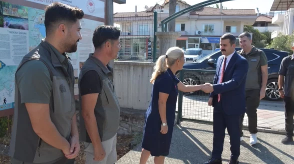 Kaymakam Mert Kumcu’dan Doğaya Yakın Ziyaret: Köyceğiz DKMP Şefliği’nde Çalışmalar İncelendi