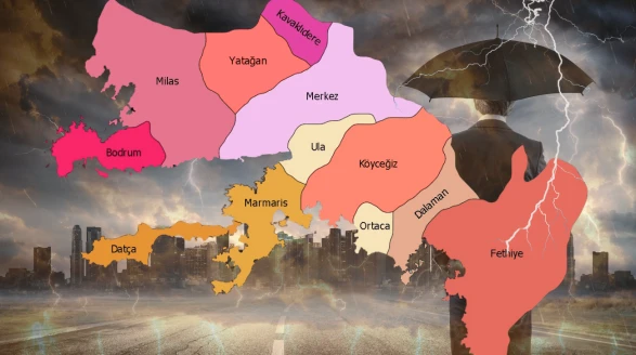 Köyceğiz ve Çevresine Turuncu Uyarı! Fırtına ve Şiddetli Yağış Geliyor