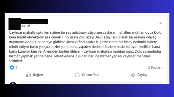 Köyceğiz’de muhtarlık karıştı! Azadan şok suçlama: "Başıma bir şey gelirse o sorumludur"