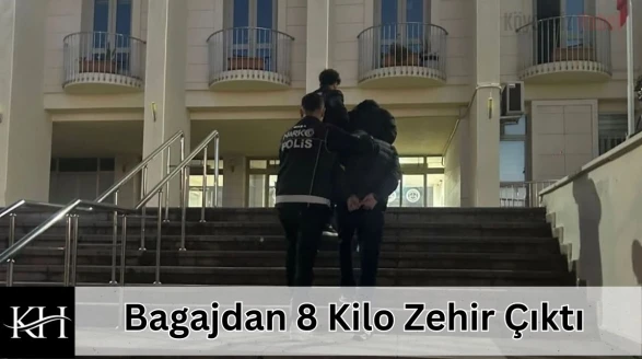 Muğla'da Uyuşturucu Operasyonu : Bagajdan 8 Kilo Zehir Çıktı
