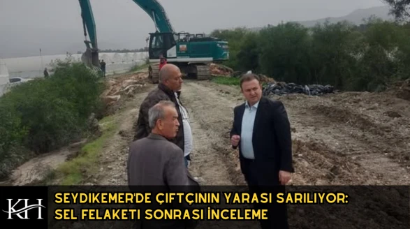 Seydikemer'de Çiftçinin Yarası Sarılıyor: Sel Felaketi Sonrası İnceleme