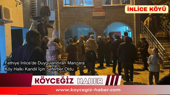 İnlice'de Berat Kandili Coşkusu: Köy Halkı Camiyi Tıklım Tıklım Doldurdu