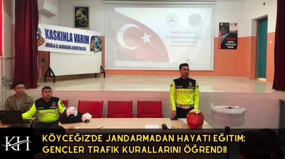 Köyceğiz'de Jandarmadan Hayati Eğitim: Gençler Trafik Kurallarını Öğrendi!