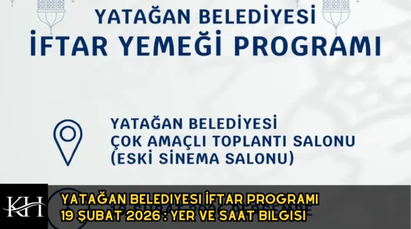 Yatağan'da Ramazan Bereketi: Belediye Çok Amaçlı Salonda İftar Verecek!