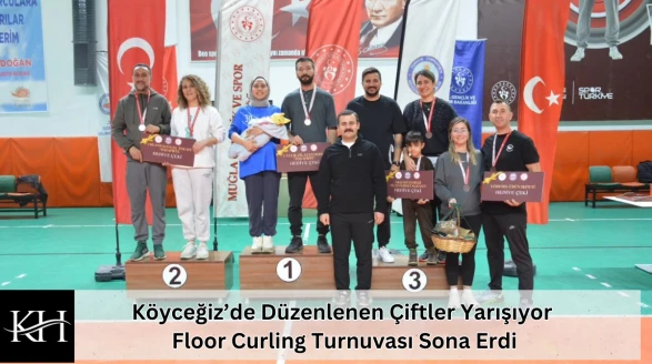 Köyceğiz’de Düzenlenen Çiftler Yarışıyor Floor Curling Turnuvası Sona Erdi