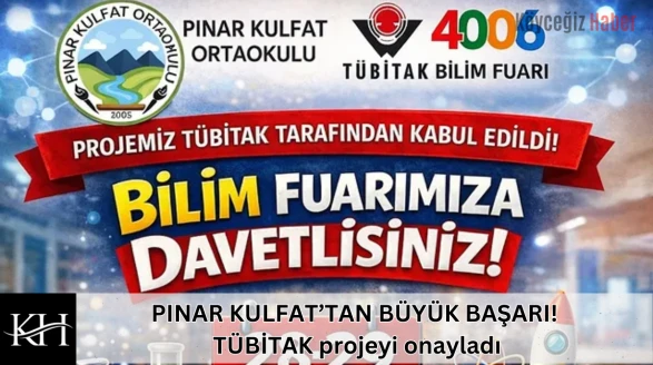 PINAR KULFAT’TAN BÜYÜK BAŞARI! TÜBİTAK projeyi onayladı