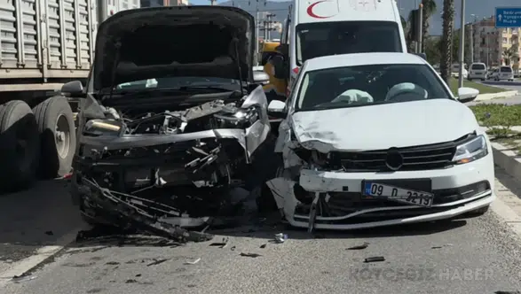 Milas Adliye Kavşağı’nda Kaza: 1 Yaralı Var!