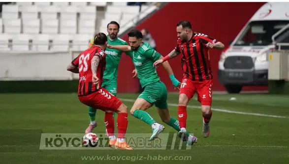 Muğlaspor'a Erzincan'da Deprem: 2 puan kaybıyla dönüyor!