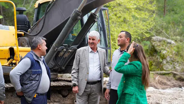 Köyceğiz Yuvarlakçay’da Alt Yapı Çalışmaları Sürüyor!