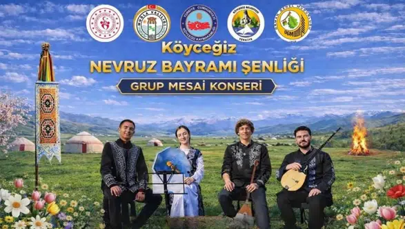 Köyceğiz’de Konser: Grup Mesai Sahne Alacak! Nevruz Ateşi Yanacak