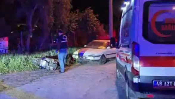 Bodrum'da Feci Motor Kazası: Çağlar Taşin Yaşamını Yitirdi!