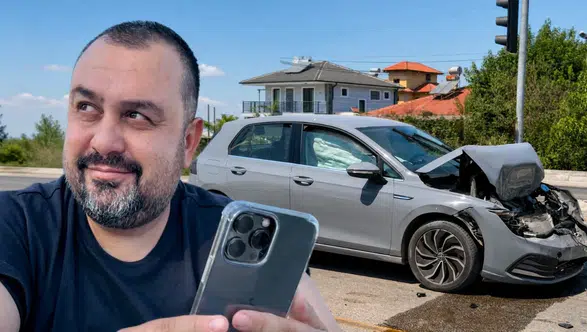 CHP Ortaca İlçe Başkanı Fırat Erişen Kaza Yaptı