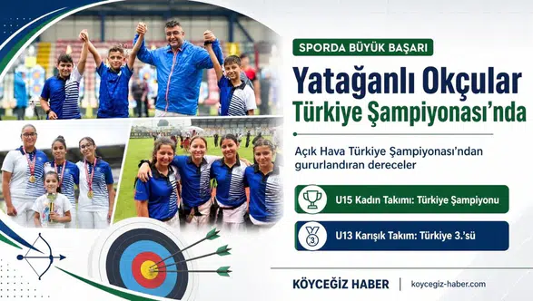 Yatağanlı Okçulardan Büyük Başarı: Türkiye Şampiyonluğu Geldi