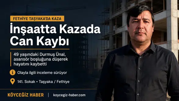 İnşaatta Asansör Boşluğuna Düşen Adam Öldü