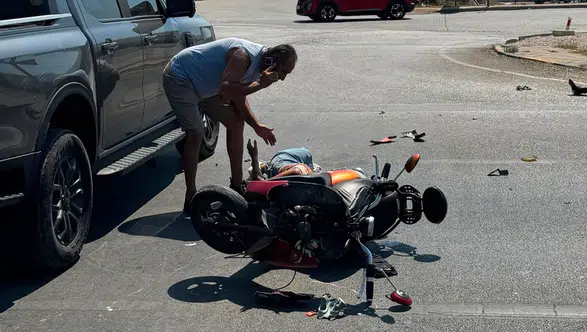 Fethiye Çamköy Hal Kavşağında Kaza: Motosiklet Sürücüsü Yaralı
