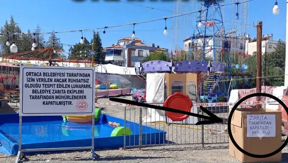 Ortaca Belediye Festival Alanındaki Lunapark Ruhsatsız Çıktı!